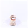 Wonders Ena Covered Espadrille Wedge - Gold Leather